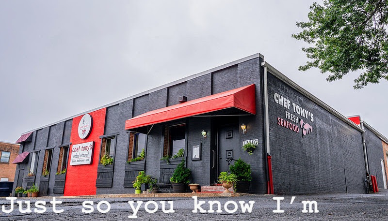 Chef Tony's Fresh Seafood building in Rockville MD - home of Hemi Pizza